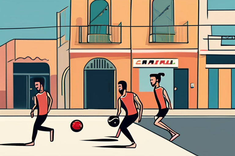 Palestinians Find Strength in Street Sports Amid Gaza's Ongoing Trauma