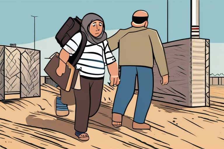 Israel Allows Palestinians to Leave Gaza, But Not Return, Amid Tensions