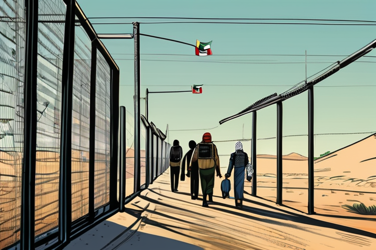 Israel Reopens Gaza Border, but Only for Palestinians to Leave Amid Humanitarian Concerns