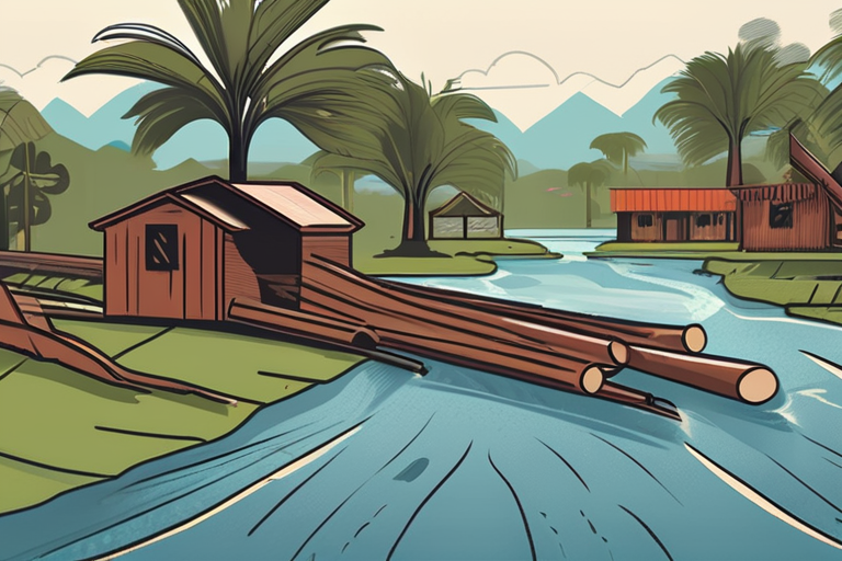 Floodwaters Turn Logs Into Deadly Projectiles in Indonesia's Cyclone Aftermath