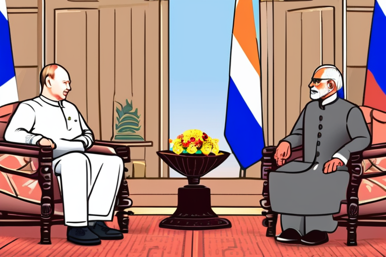 Putin Arrives in Delhi for High-Stakes India-Russia Summit Amid US Pressure