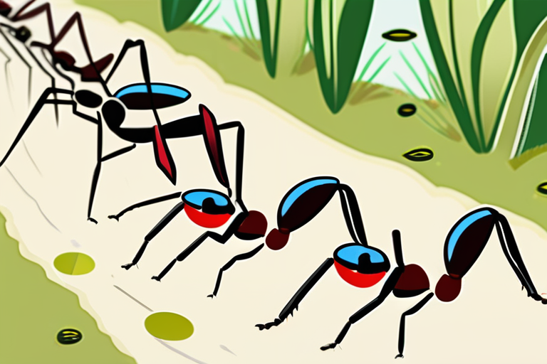 Ants Unleash Last-Ditch Warning Signal to Save Colony from Infection