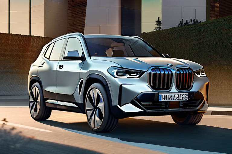 BMW Unveils Pioneering 2027 iX3, Marking Electric Revolution in Neue Klasse Series