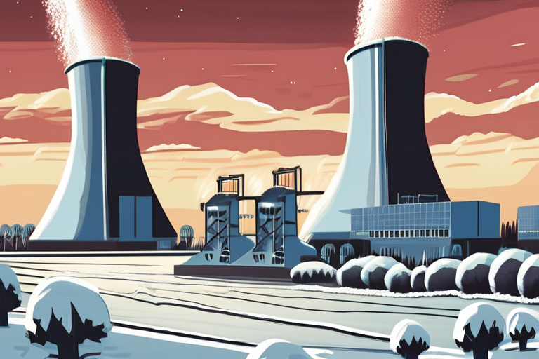 Winter's Chill Sparks Nuclear Power Surge