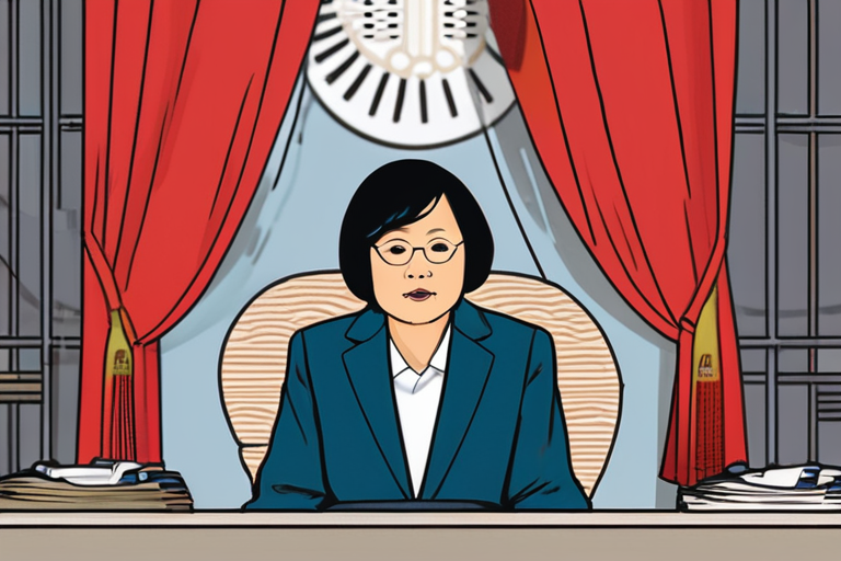 Taiwan's Opposition Leader Abandons Independence Stance, Turns to China