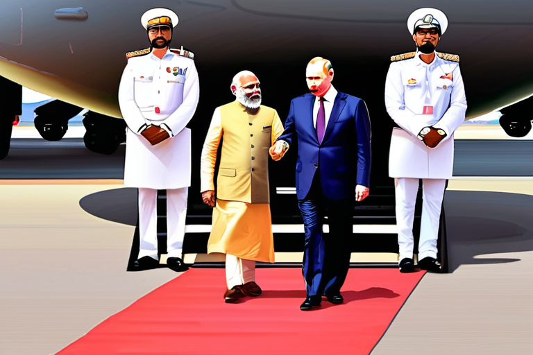 Putin Arrives in Delhi for High-Stakes India-Russia Summit Amid US Pressure
