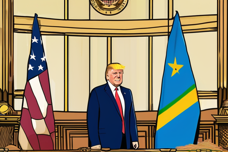 US President Trump Facilitates Landmark Peace Deal Between DRC and Rwanda