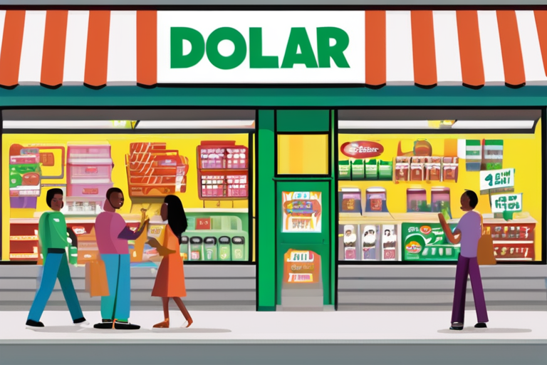 Higher-Income Shoppers Flock to Dollar Stores Amid Affordability Crisis