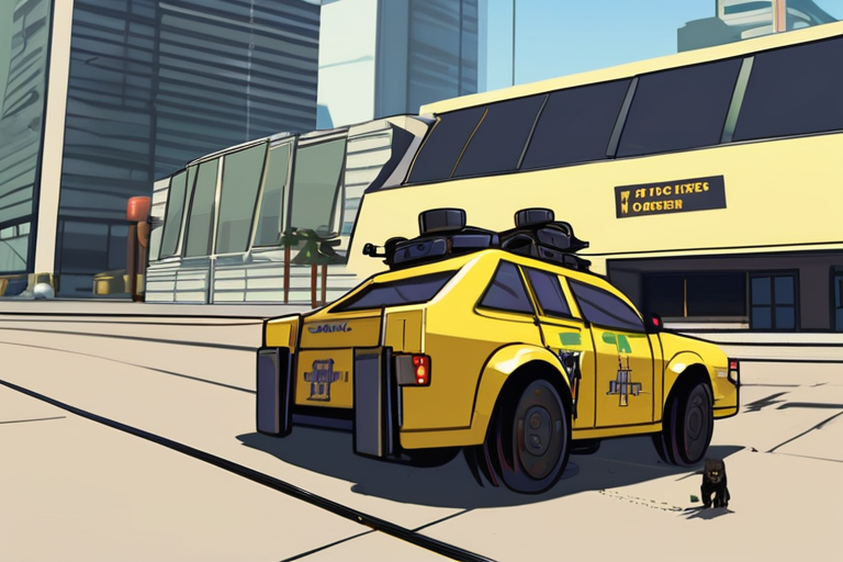 Grand Theft Auto Online's Robotaxis Cause Chaos Ahead of December 10 Expansion