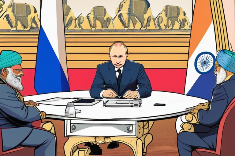 "Putin Seals Historic Economic Deal in New Delhi"