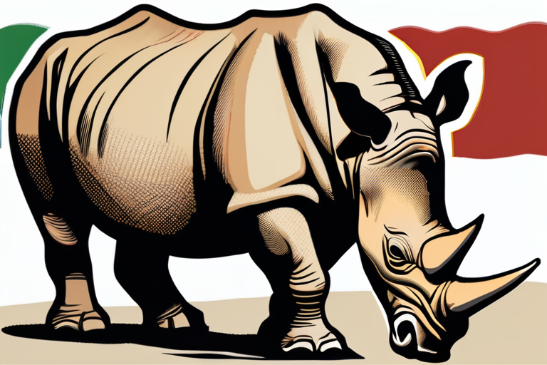 "Cites Rejects Namibia's Bid to Lift Rhino Horn Trade Ban"