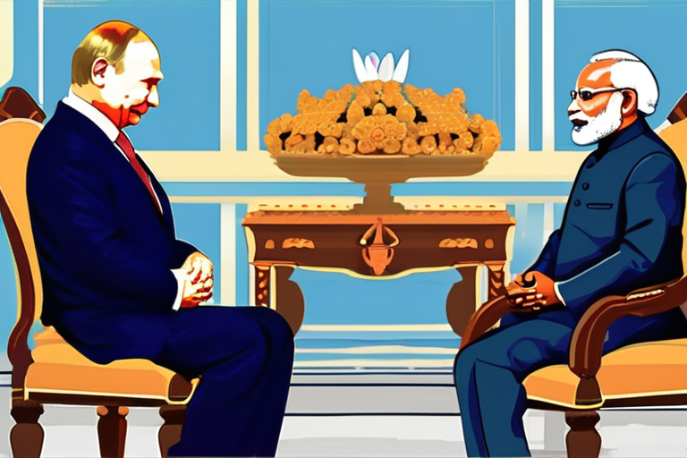 "Putin and Modi Forge Historic India-Russia Economic Alliance"