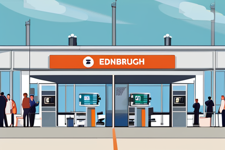 "Edinburgh Airport Reopens After Air Traffic Control Chaos"