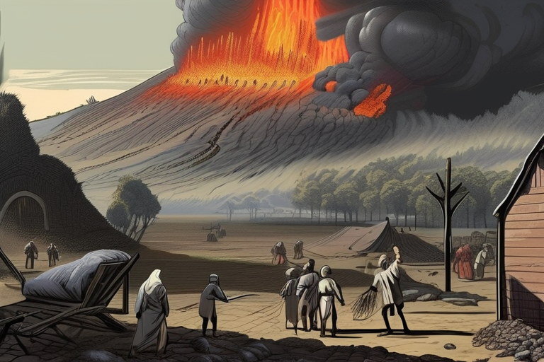 Volcanic Blast May Have Sparked the Black Death