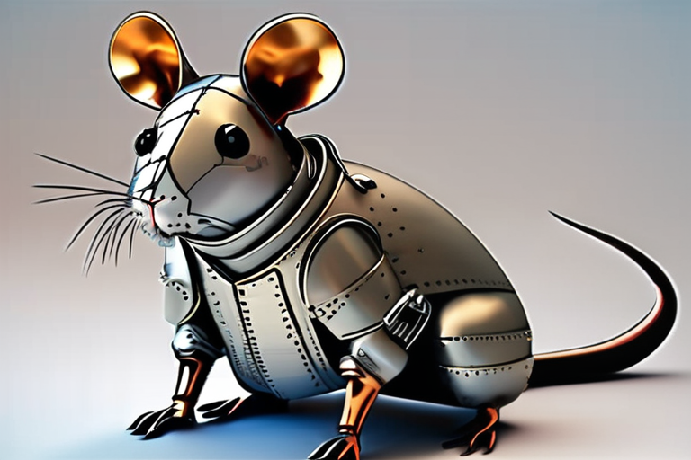 Metalworker Crafts Custom Armor for Mice in Unconventional Project