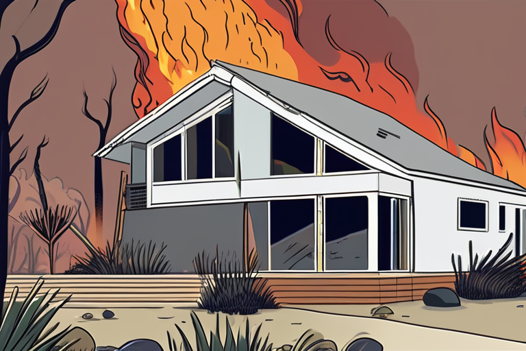 Australia Wildfire Unleashes Fury on Coastal Homes