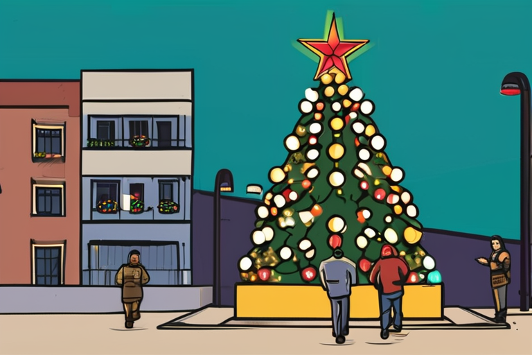 Bethlehem's Christmas Tree Lights Up Again After 2-Year Gaza War Hiatus