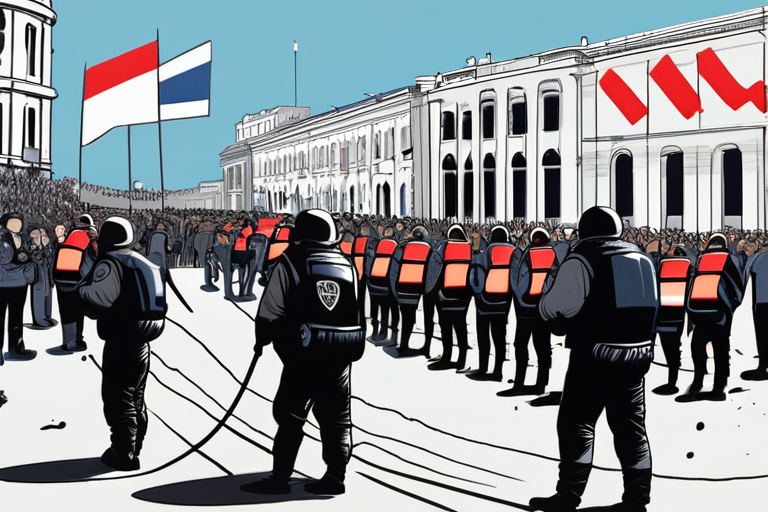 365 Days of Resistance: Tbilisi Protesters Confront Government's Shift Towards Russia