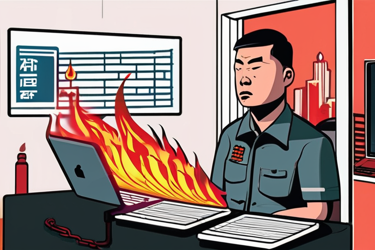 "Hong Kong Man Arrested for Fanning Deadly Fire Flames Online"