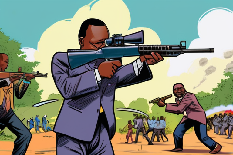 "Fighting Ignites Chaos in DR Congo, Shattering Peace Deal Hopes"