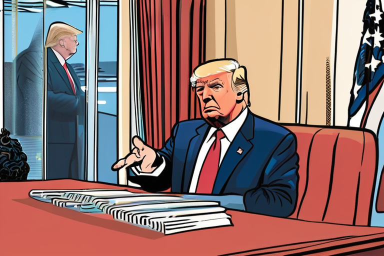 "Trump Warns of 'Problem' in $72B Netflix-Warner Bros Deal"