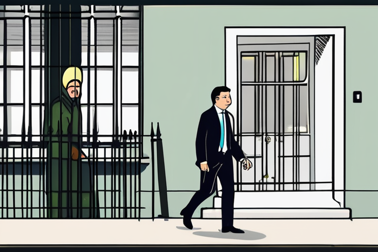 "Zelensky Lands at Downing Street for Crisis Talks with UK Leaders"
