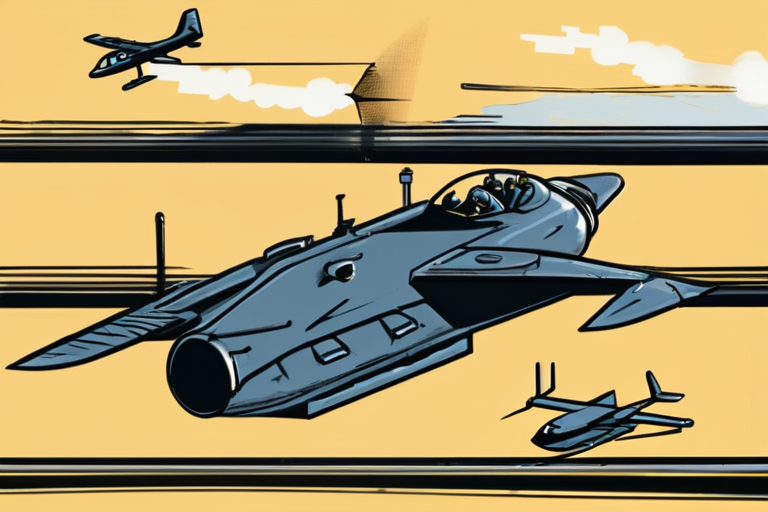 "Border Bloodshed Forces Thousands to Flee Amid Aerial Assault"