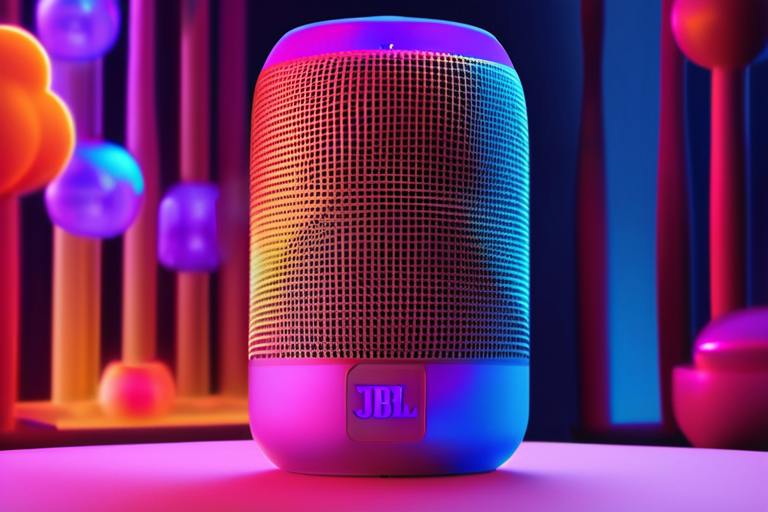 JBL Unveils Compact Bluetooth Speaker with Lava Lamp-Inspired LED Display