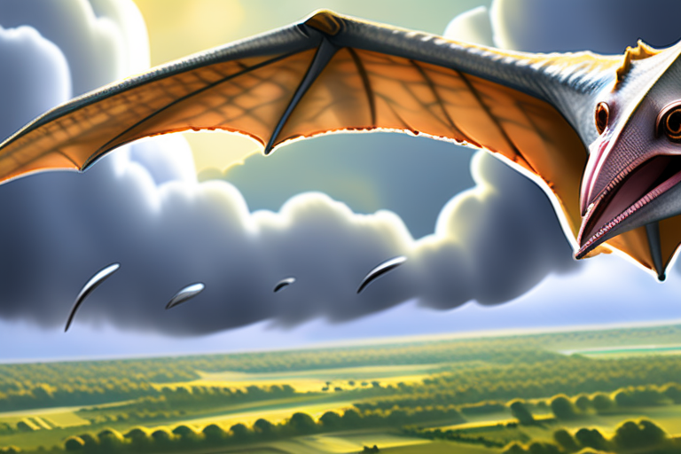 Baby Pterosaurs Took to Skies Just Days After Hatching, But Storms Were Their Downfall