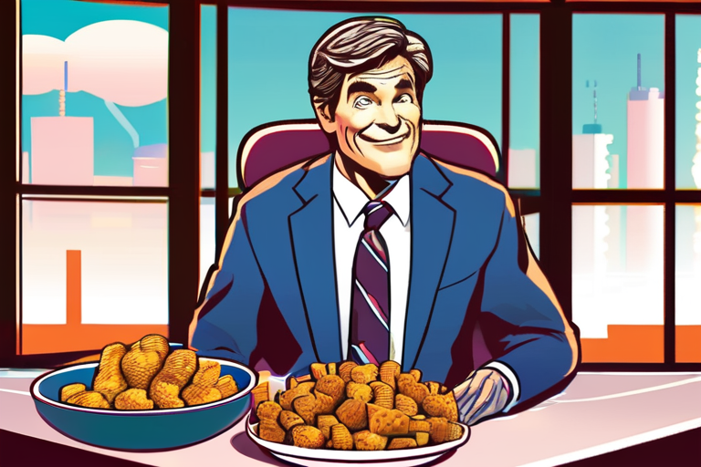 Dr. Oz Advises Federal Employees to Rethink Their Snacking Habits