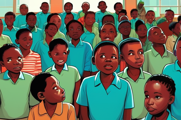 "100 Nigerian Schoolchildren Freed in Kidnapping Rescue"