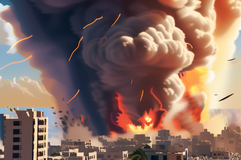 Israel's Gaza City Bombardment Escalates: Satellite-Confirmed Destruction of Dozens of Buildings