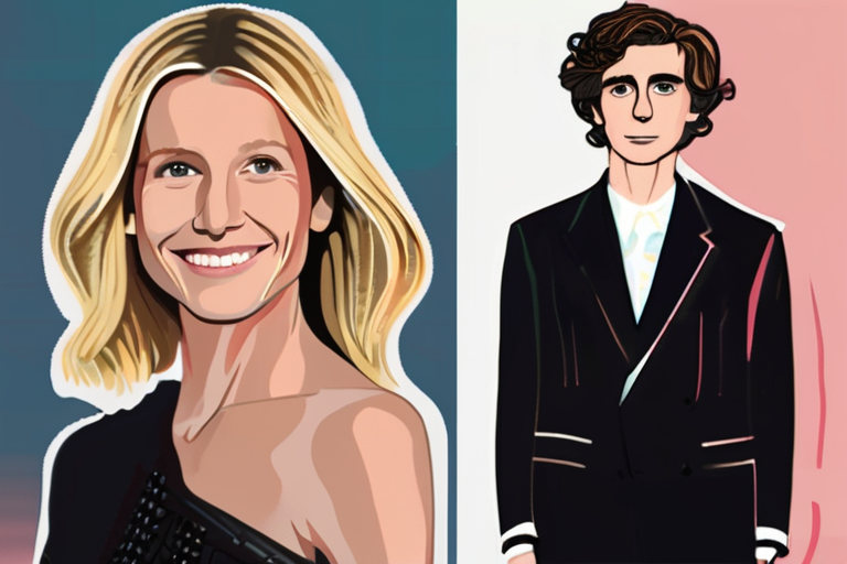 Gwyneth Paltrow Returns to the Big Screen with Timothée Chalamet in 'Marty Supreme