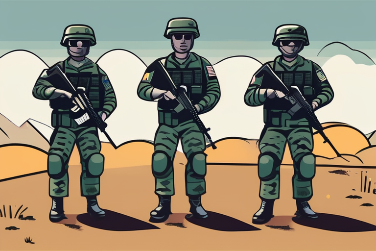 US Troops Mass at Venezuelan Border, Raising Fears of Conflict