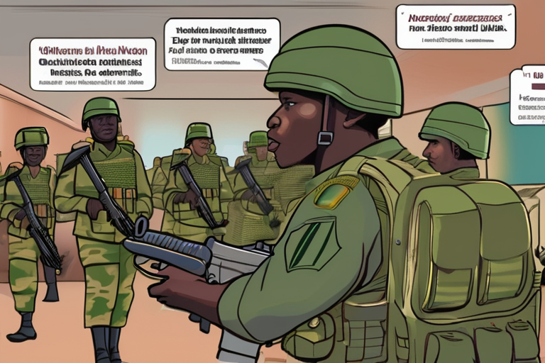 "Burkina Faso Detains Nigerian Troops in Emergency Landing Incident"