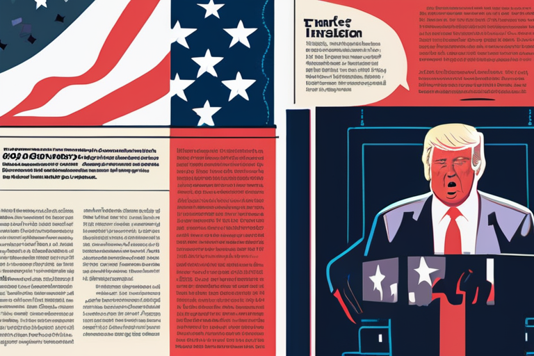 Trump's Speech Ignites Controversy, Raises Concerns Over US Economy's Future