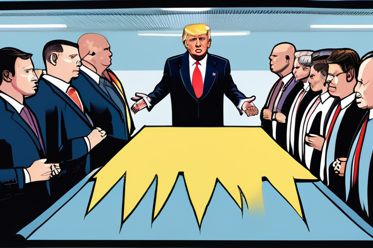 Trump Slams European Leaders as "Weak" Over Ukraine Conflict Response