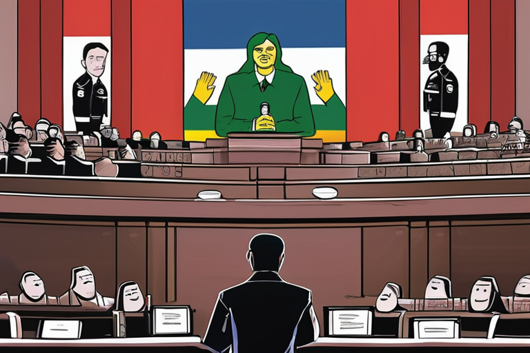 Chaos Engulfs Brazil's Congress as Bolsonaro Sentence Vote Sparks Tensions