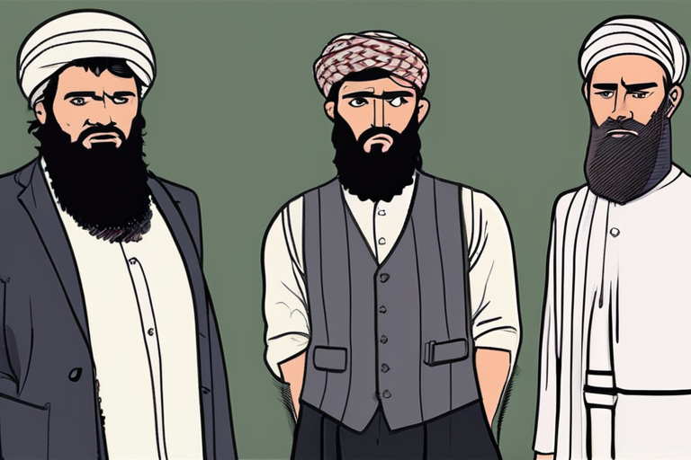 Taliban Orders Four Afghan Men to Explain "Peaky Blinders" Inspired Outfits