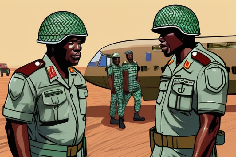 "Nigerian Troops Freed After Burkina Faso Emergency Landing Row"