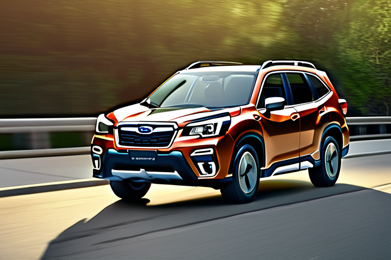 Subaru Forester Hybrid's Fuel Efficiency Boost Overshadowed by Underwhelming Infotainment.