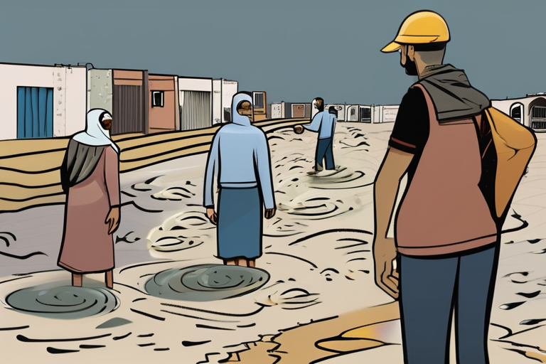 Storm Byron Brings Flash Floods and Havoc to Gaza