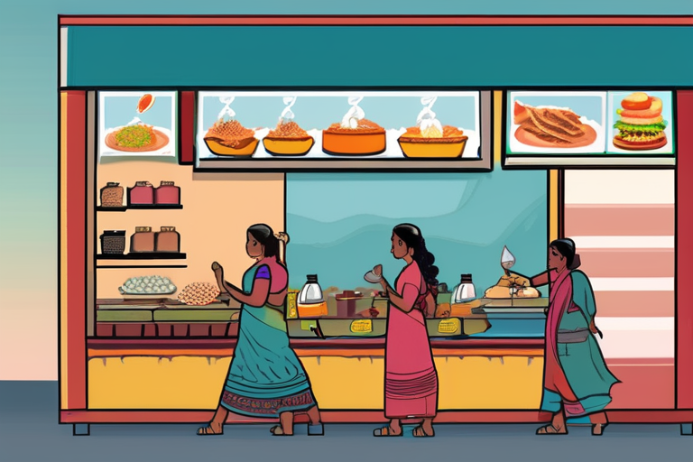 Working Women Find Solace in Street Food in Andhra Pradesh