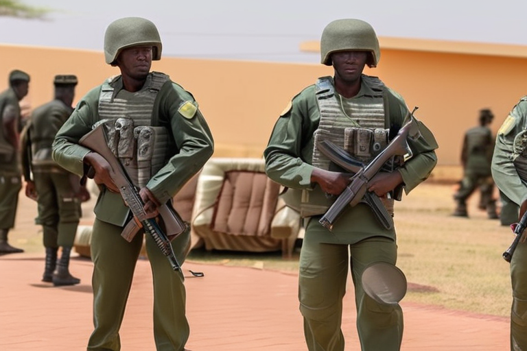 "Nigerian Troops Freed in Burkina Faso After Emergency Landing Incident"