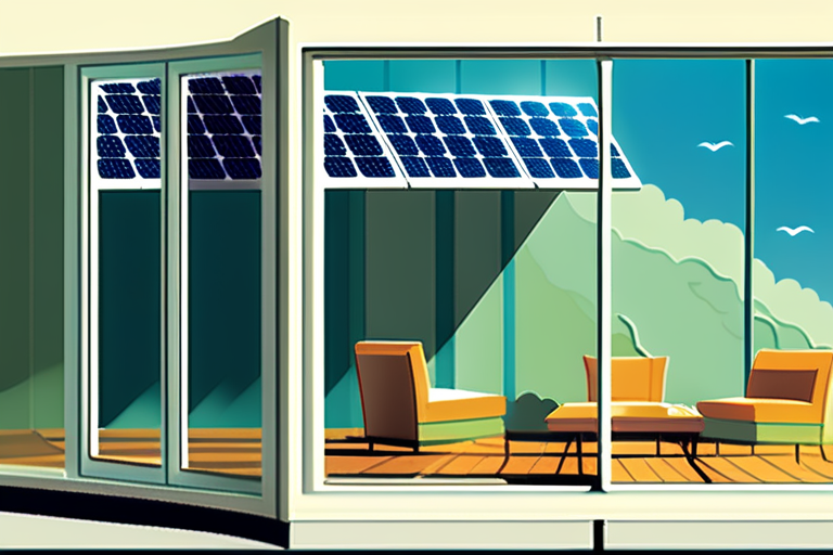 These clear windows can secretly produce solar power
