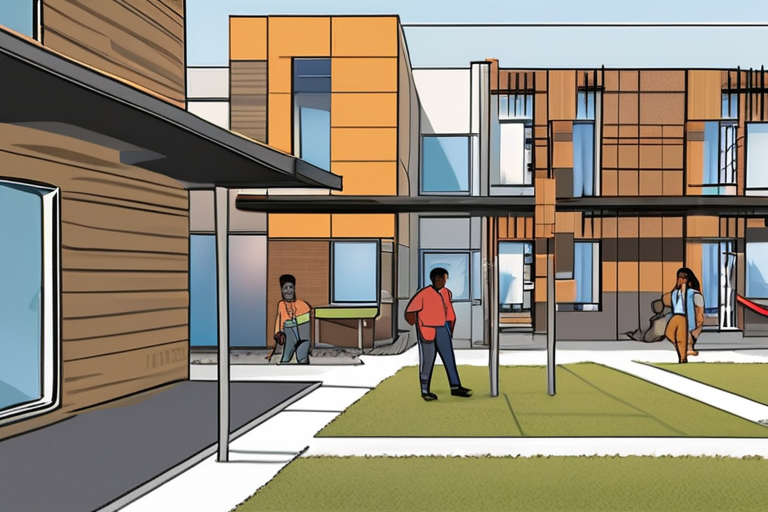 High School Students Build Affordable Housing, Learning Valuable Trade Skills