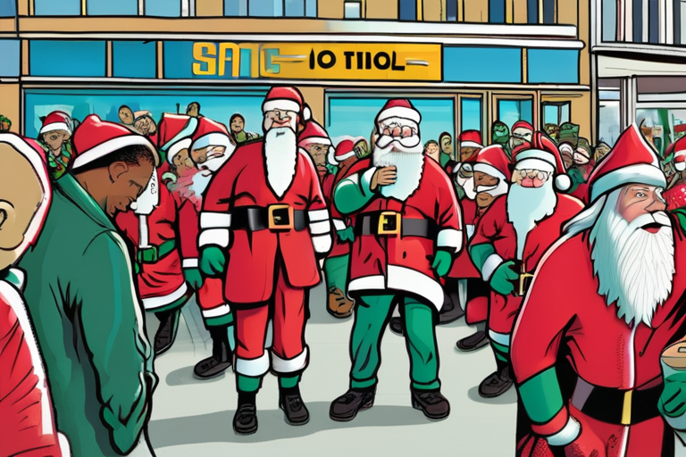 SantaCon Sparks Debate: 25 Years of Joy and Chaos in New York City