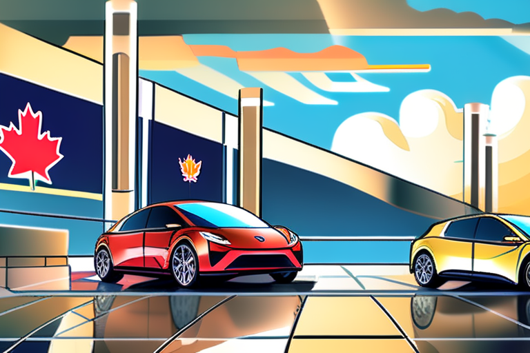 Canada Puts EV Sales Plan on Hold Amid Trump Tariff Fears