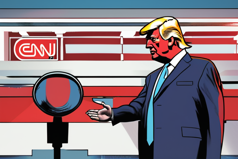 CNN's Future Hangs in Balance as Trump Enters the Fray