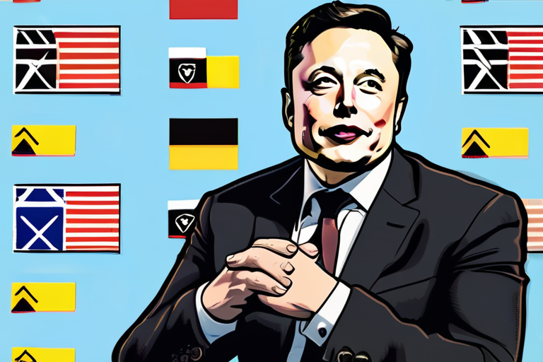 Elon Musk Fined 140 Million Euros for EU Law Violations, Slams Bloc as "Nazi Germany